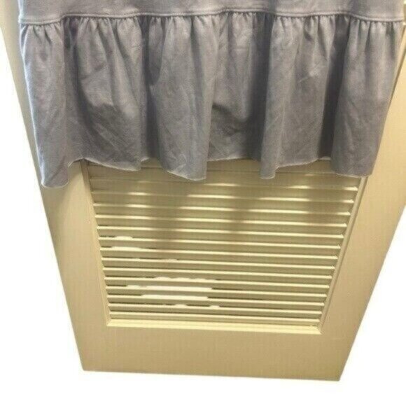 Lilla | P Anthropologie shift dropwaist dress Small Blue Flutter Fairy Peasant - Picture 6 of 8